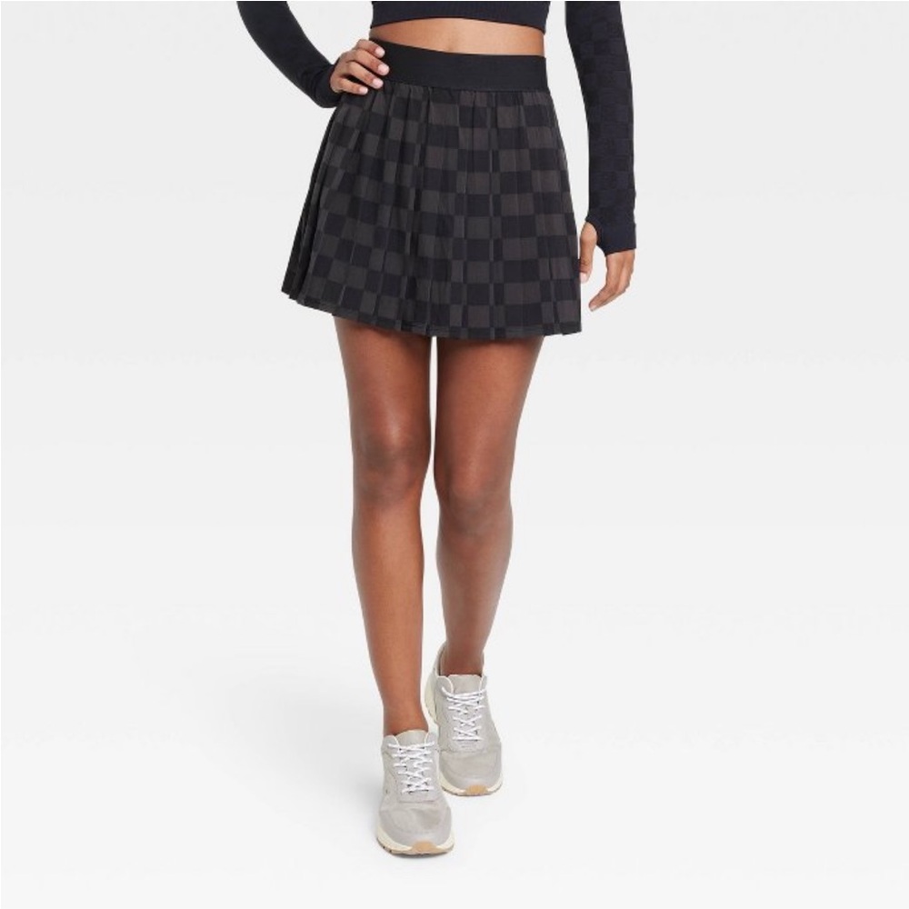 Women’s Pleated Tennis Skort JoyLab Black